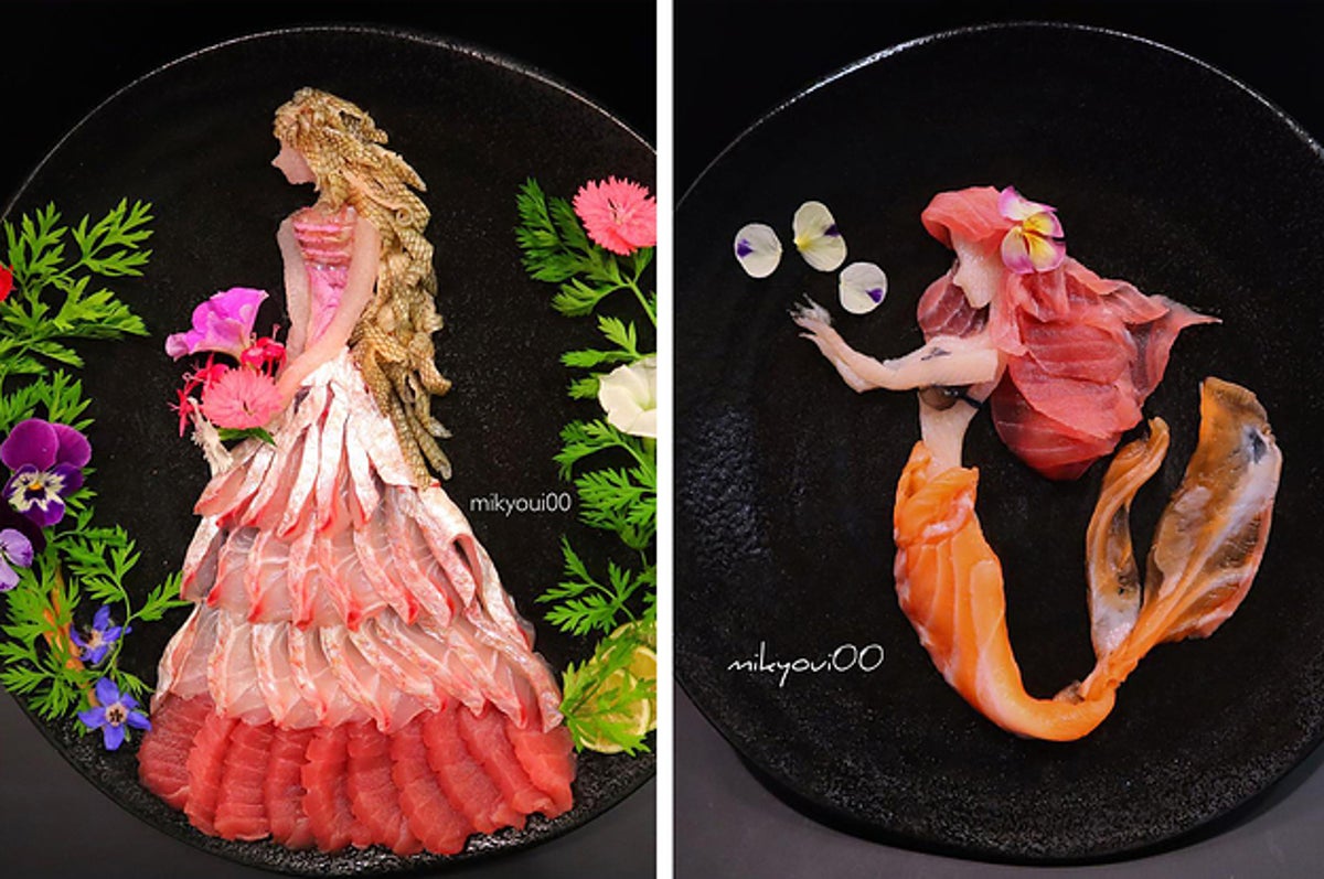 This Sashimi Artist On Instagram Makes The Most Incredible Creations