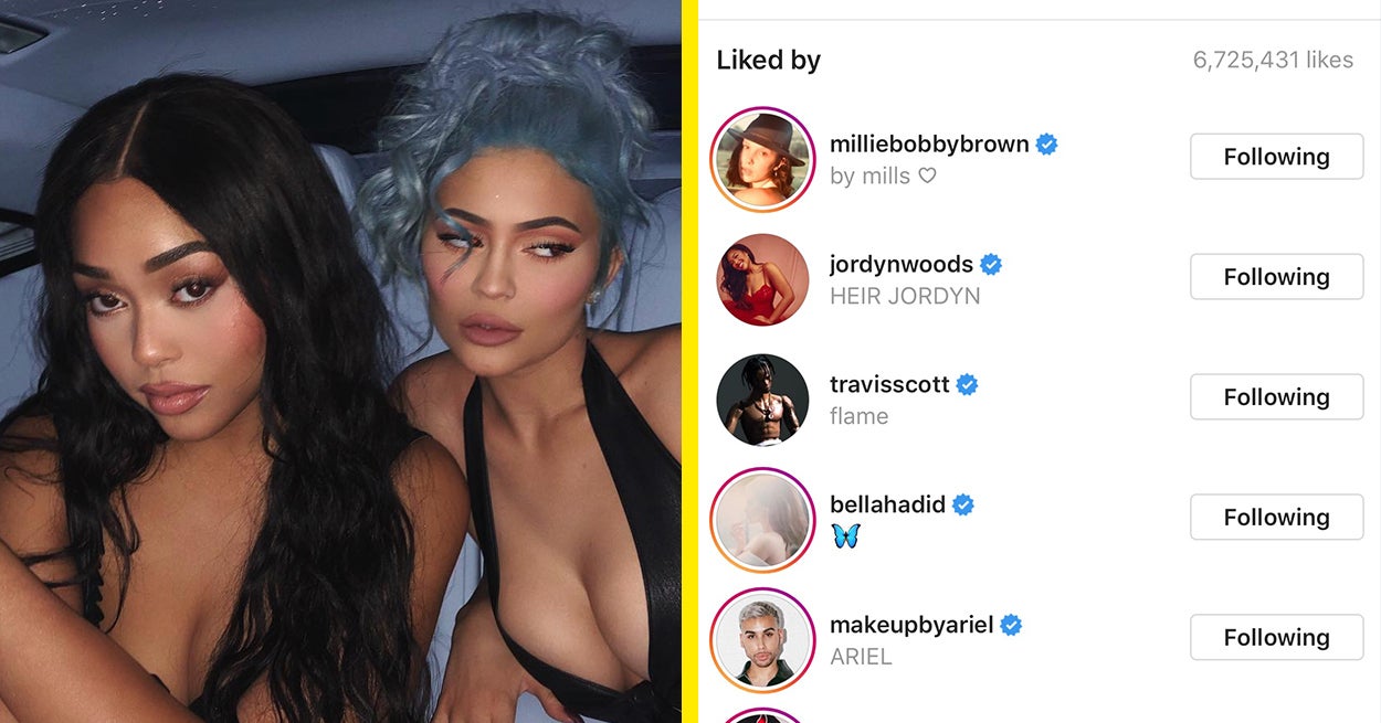 Jordyn Woods' mom still commenting on Kylie Jenner's Instagram