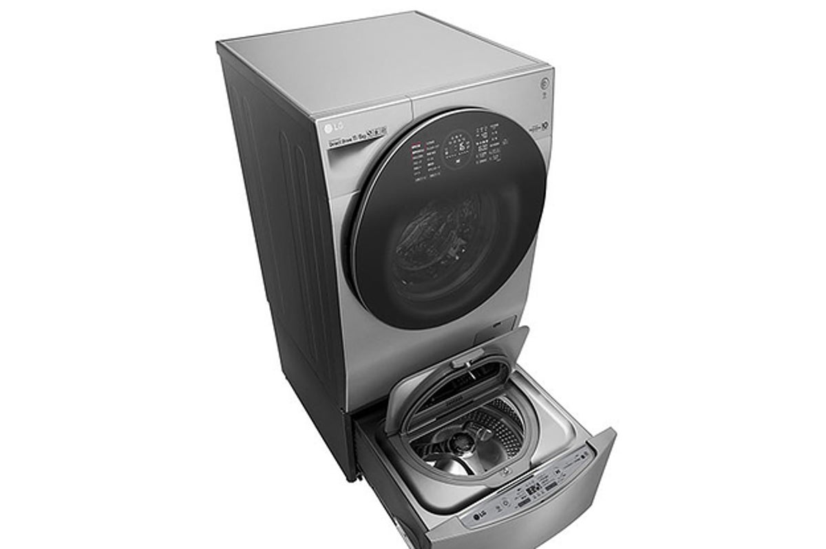 二層式洗濯機がおしゃれなドラム式洗濯乾燥機になった 分け洗いもまとめ洗いもどっちも便利