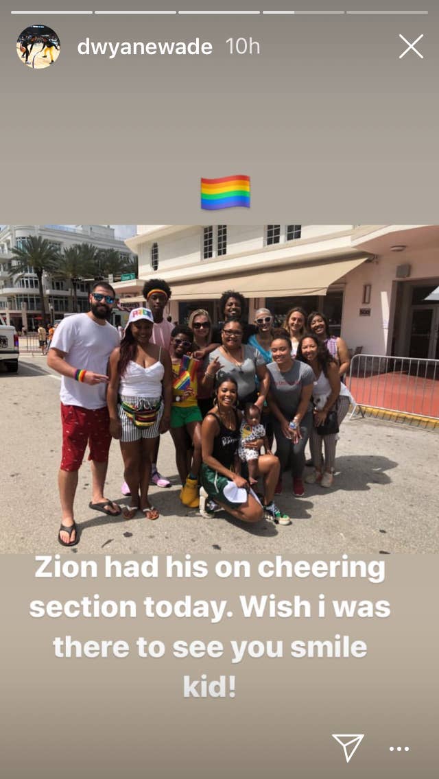 Gabrielle Union And Dwyane Wade Attended Miami Beach Pride Parade