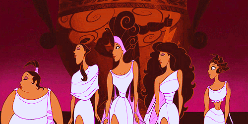 THE MUSES FROM HERCULES ARE THE MOST UNDERAPPRECIATED CHARACTERS IN THE DISNEY CINEMATIC UNIVERSE. PERIODT. I would love to have them as my personal hype women. This song hits in every way a song is supposed to hit: it's got the soul, it's got the spunk, it's got the juice. It's got it all!Best lyric: "From zero to hero, Herc is a hero, now he's a hero. Yes indeed!"