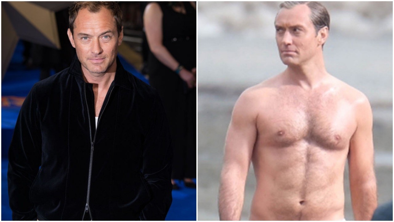 Here Are New Photos Of Jude Law On The Set Of The New Pope