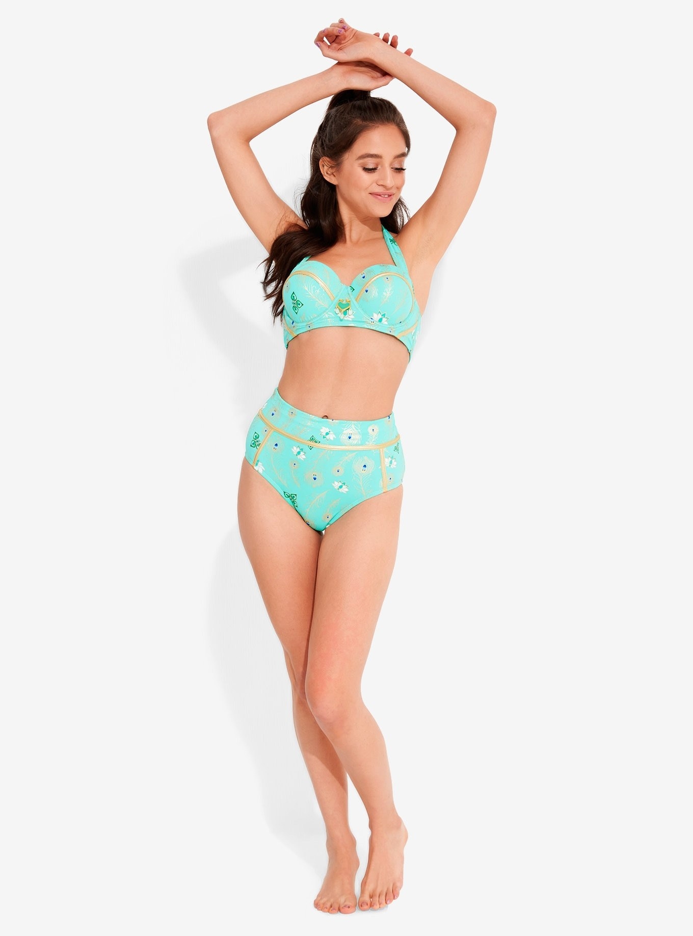 Inspired by Princess Jasmine, this bathing suit actually is a prize. top. a...