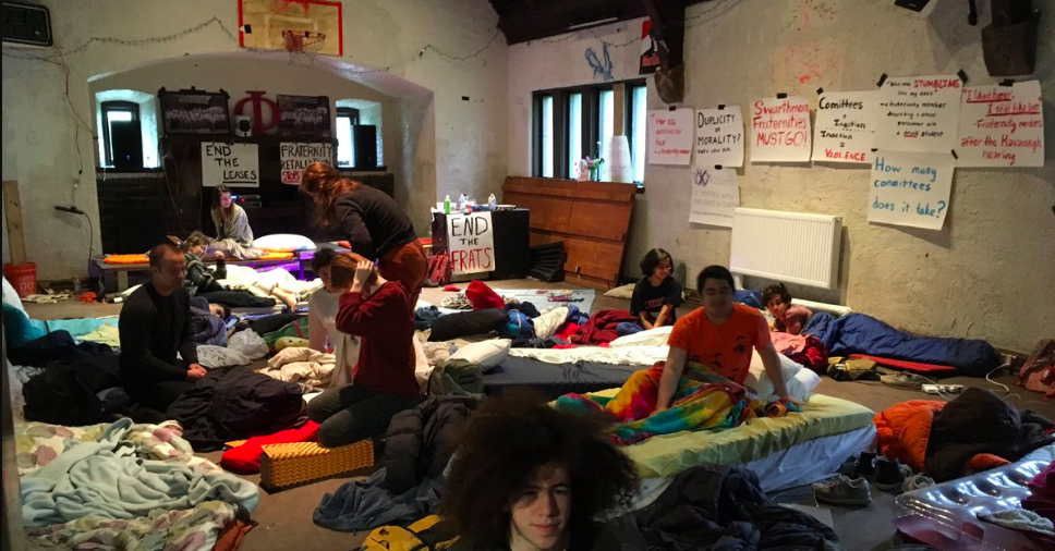 Here's How Swarthmore College Students Occupied A Fraternity House In Protest