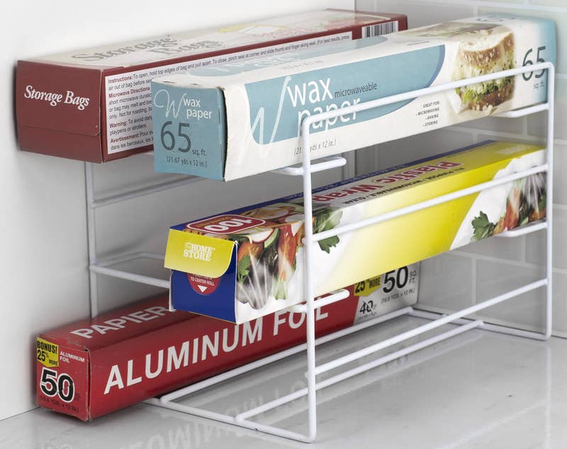 Promising review: "I ordered two of these wrap organizers and now all of my boxes are neat and easier to see what they're used for. I am one happy neat freak." —MsMesa
Price: .99