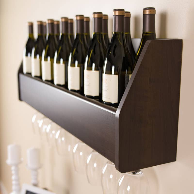 Promising review: “This rack is easy to assemble and beautiful on my wall. I actually purchased two of them and made it like V-shape. We love it!” —Ajetunmobi
Price: .25+ (available in two colors )