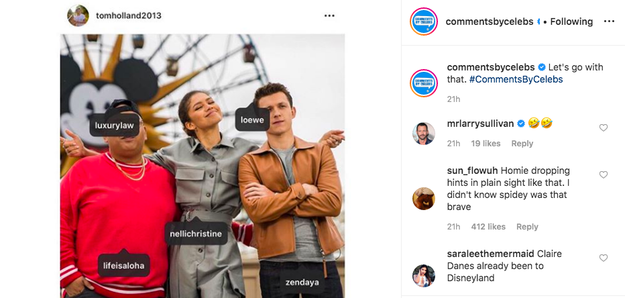 Tom Holland Accidentally ged Zendaya On His Crotch On Instagram