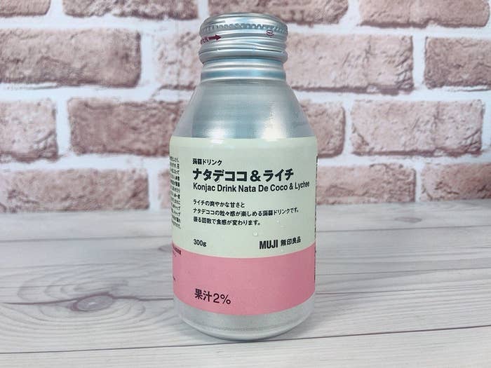 無印良品のおすすめドリンク「蒟蒻ドリンク」