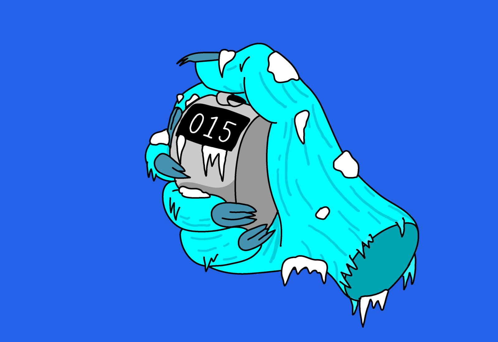 The dinosaur game when there's no internet - Drawception