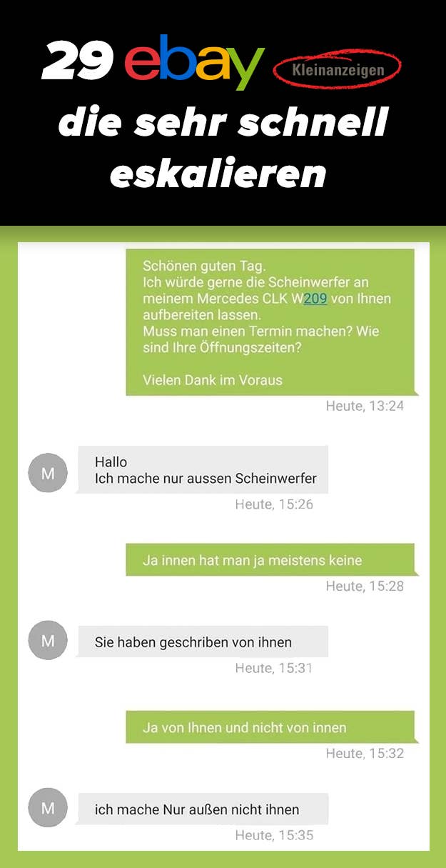 ebay kleinanzeige