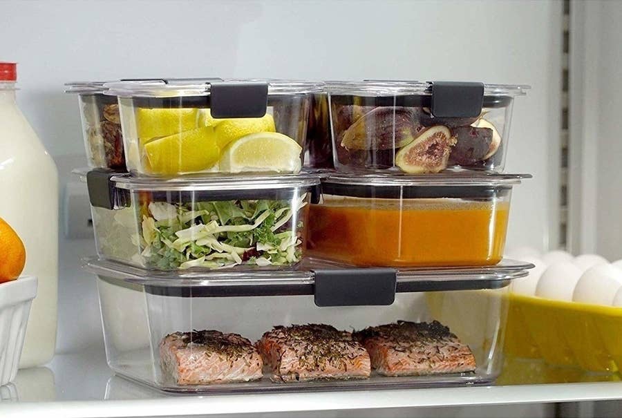 40 PCS Food Storage Containers with Lids Airtight (20 Containers & 20 Lids),  Plastic Meal Prep Container-Stackable 100%Leakproof - AliExpress