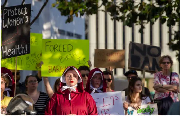 The bill outlaws all abortions except in cases where a woman's health is at serious risk. There are no exceptions for cases of rape or incest.