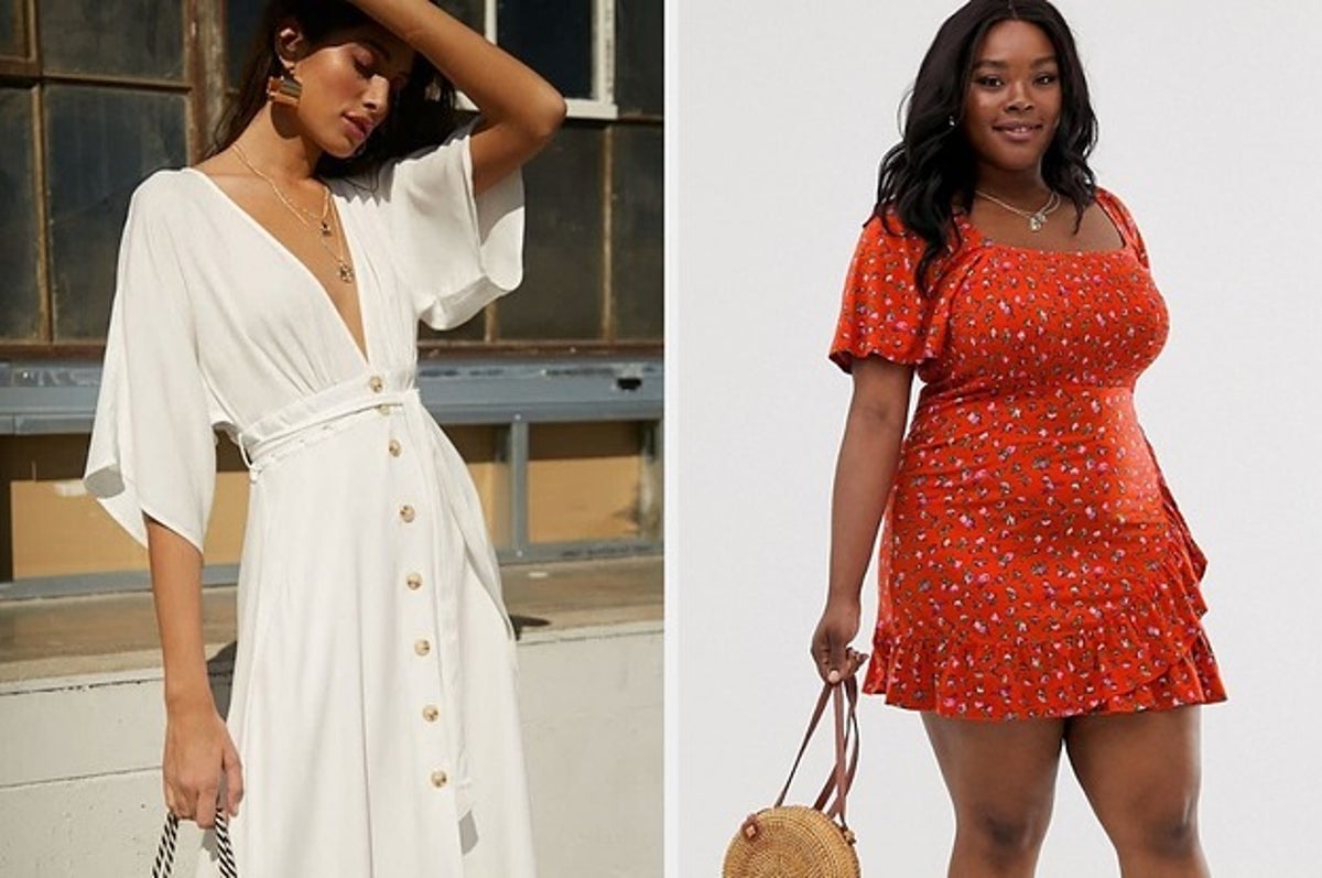 How to Make a Fancy Summer Dress Look More Casual