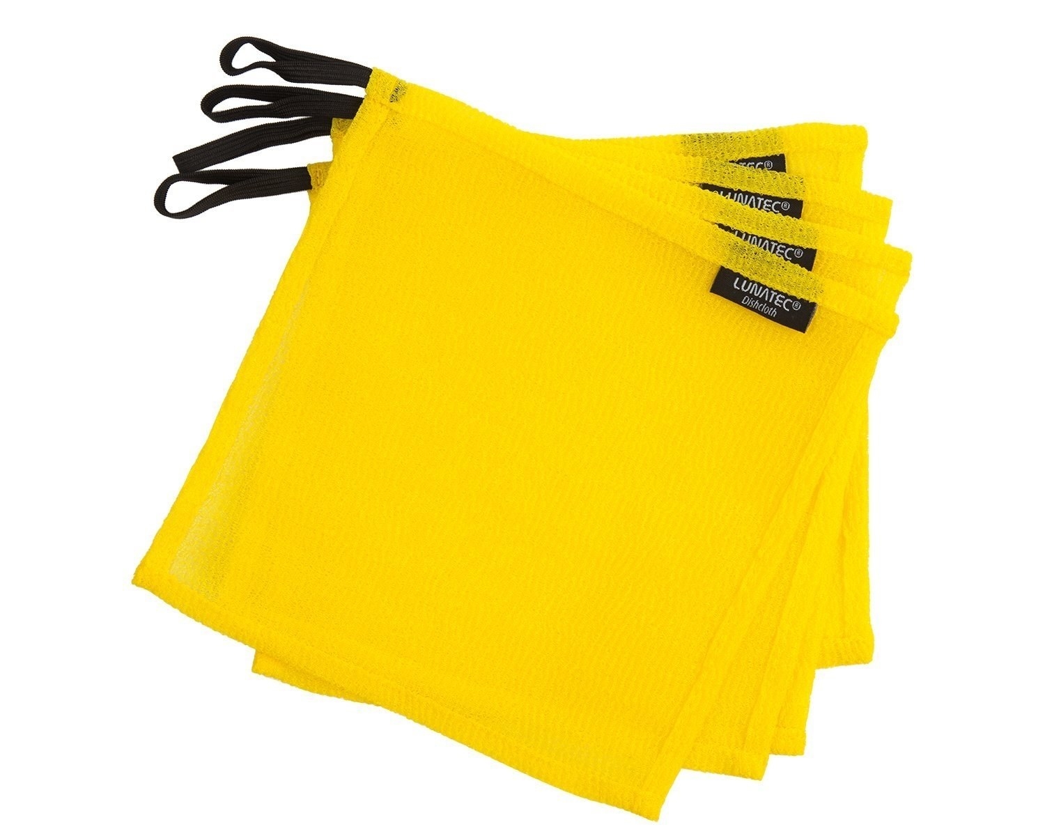 the yellow dishcloths 