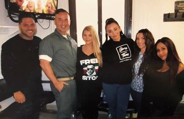 The Jersey Shore Cast Visited Mike The Situation In Prison And