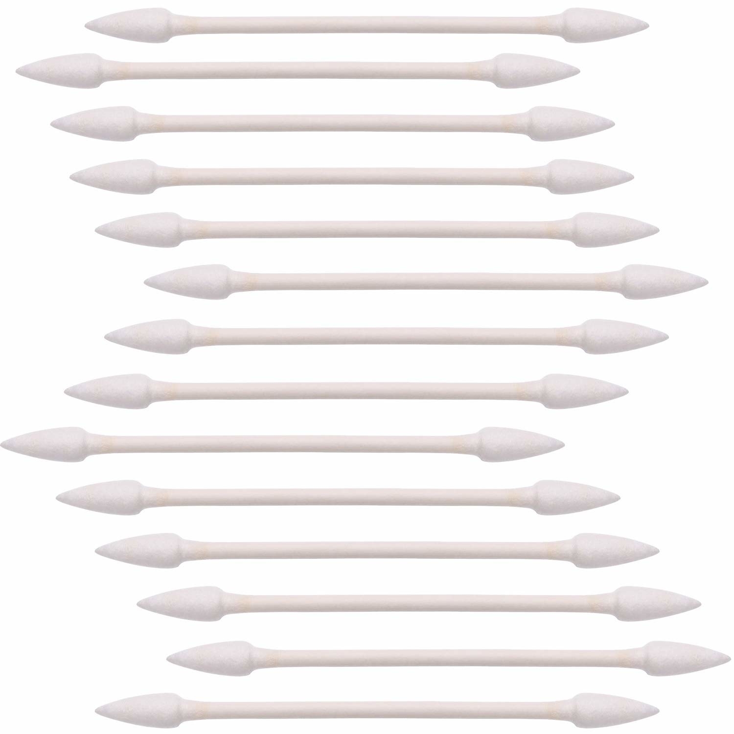 The pointed-end swabs