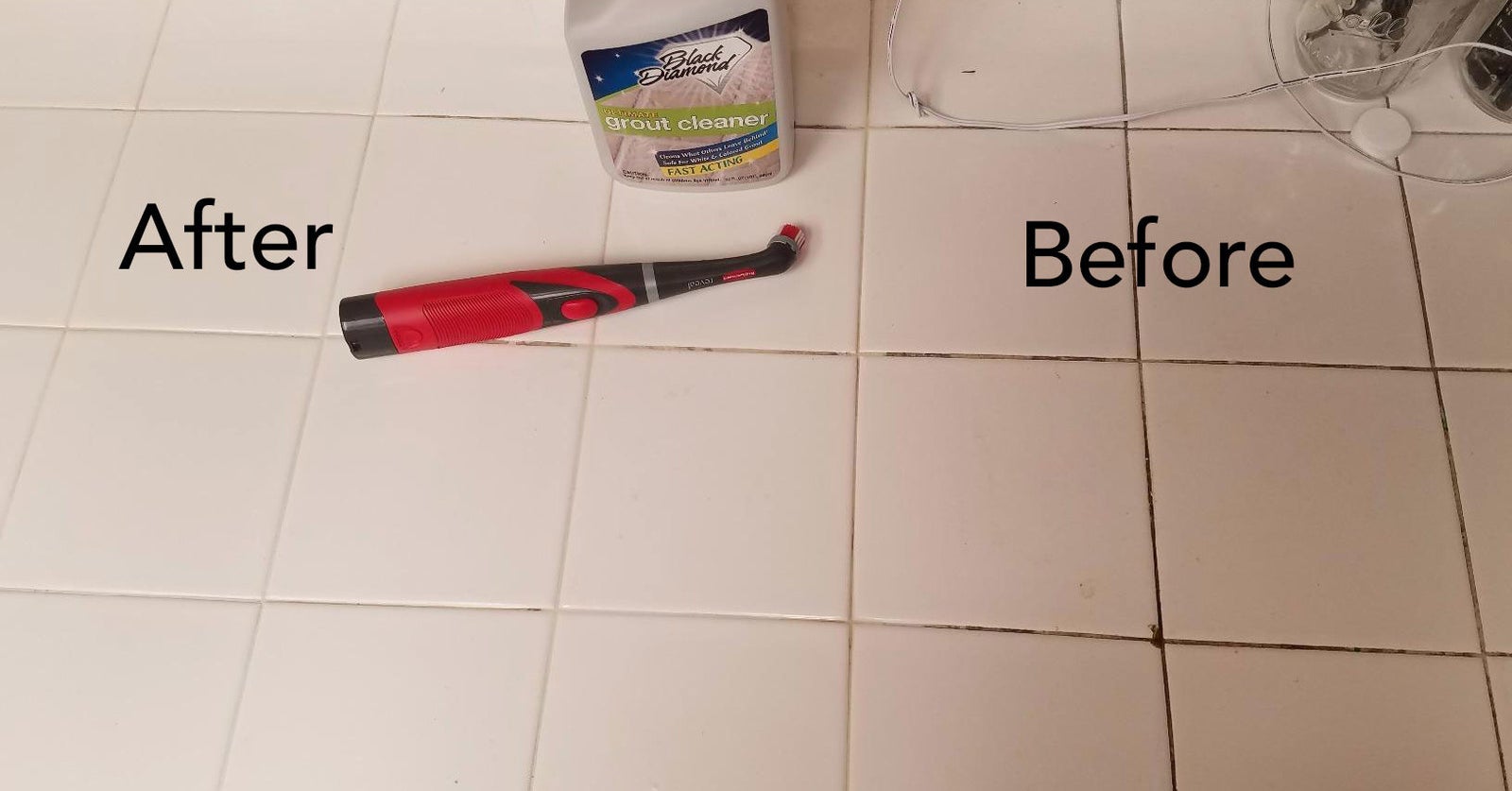 Grout cleaning products (goo gone grout&tile, Clorox spray w  bleach)/scrubbing is not doing anything on this shower grout, help? :  r/CleaningTips