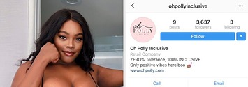 Oh Polly are accused of 'breeding body image issues' after two