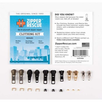 The zipper repair kit 