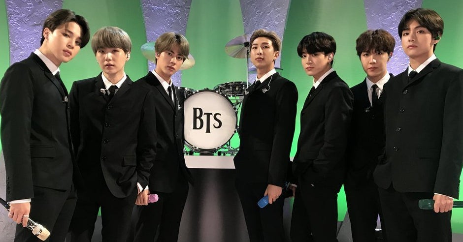 BTS Just Re-Created An Iconic Beatles Performance On "The Late Show"