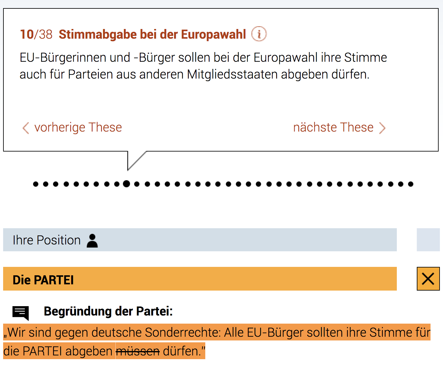 Europawahl: So Witzig Sind Die Antworten Von Die PARTEI Im Wahl-O-Mat