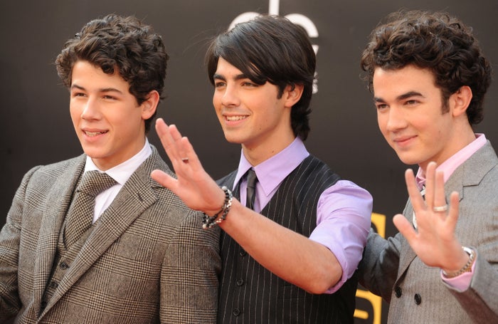 The Jonas Brothers in 2008.