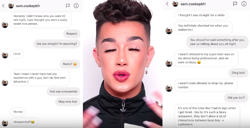 James Charles Posted A 41-Minute Video Of Screenshots And Receipts. We ...