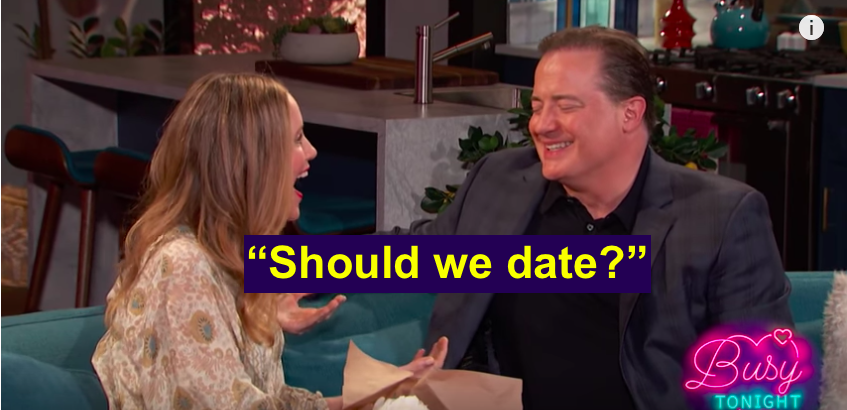 Leslie Mann And Brendan Fraser Had A George Of The Jungle Reunion And  It's Giving Me Life