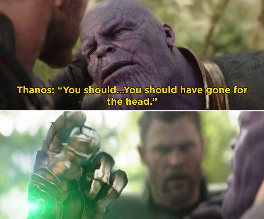 Thanos You Should Ve Gone For The Head