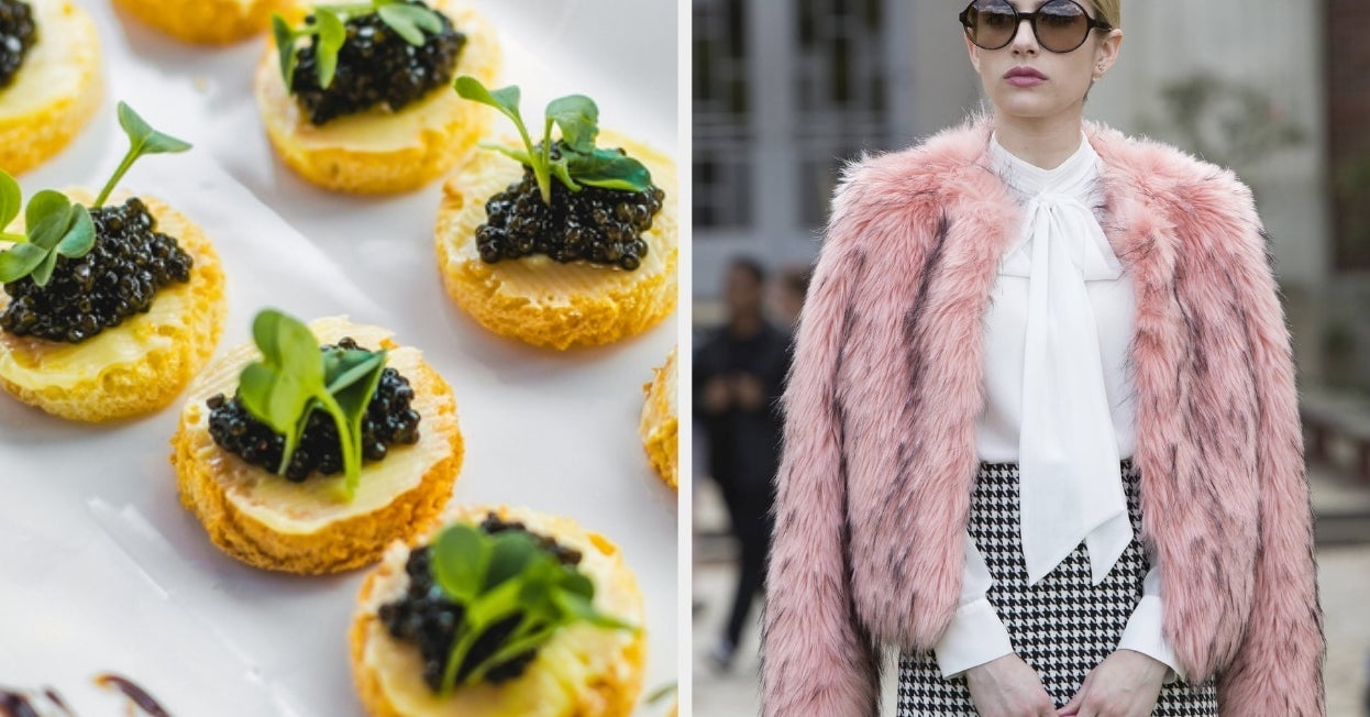 Choose Hors D’oeuvres For A Dinner Party And We'll Tell You How Rich