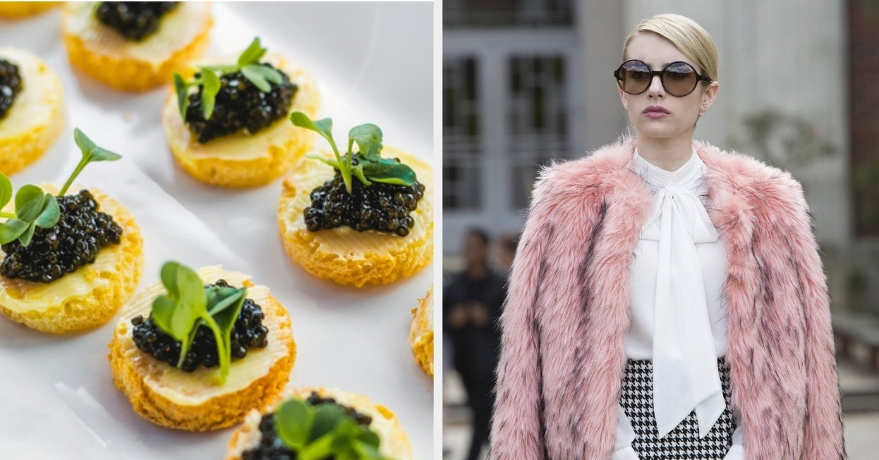 Choose Hors D’oeuvres For A Dinner Party And We'll Tell You How Rich