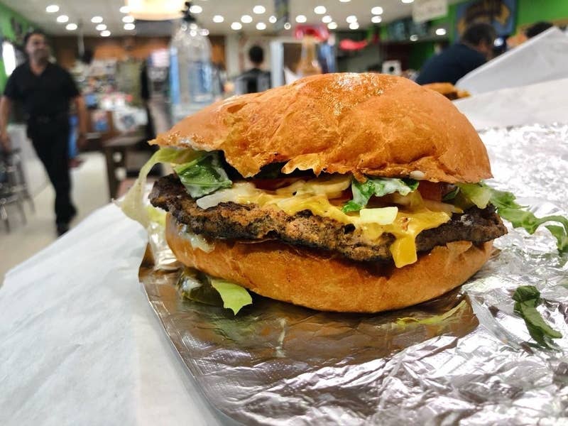 "Perfectly made burgers filled with flavor. Amazing buns and patties. Their original burgers and subs are the best!" —Yelper Josue S."I had the hamburger with jalapeños. The meat comes from the local butcher every morning and is seasoned perfectly. The bread highlighted this meal as well! It was soft and proportionate to the meat and toppings. The spice of the jalapeños came through, but did not overpower the sandwich." —Yelper Jason C.
