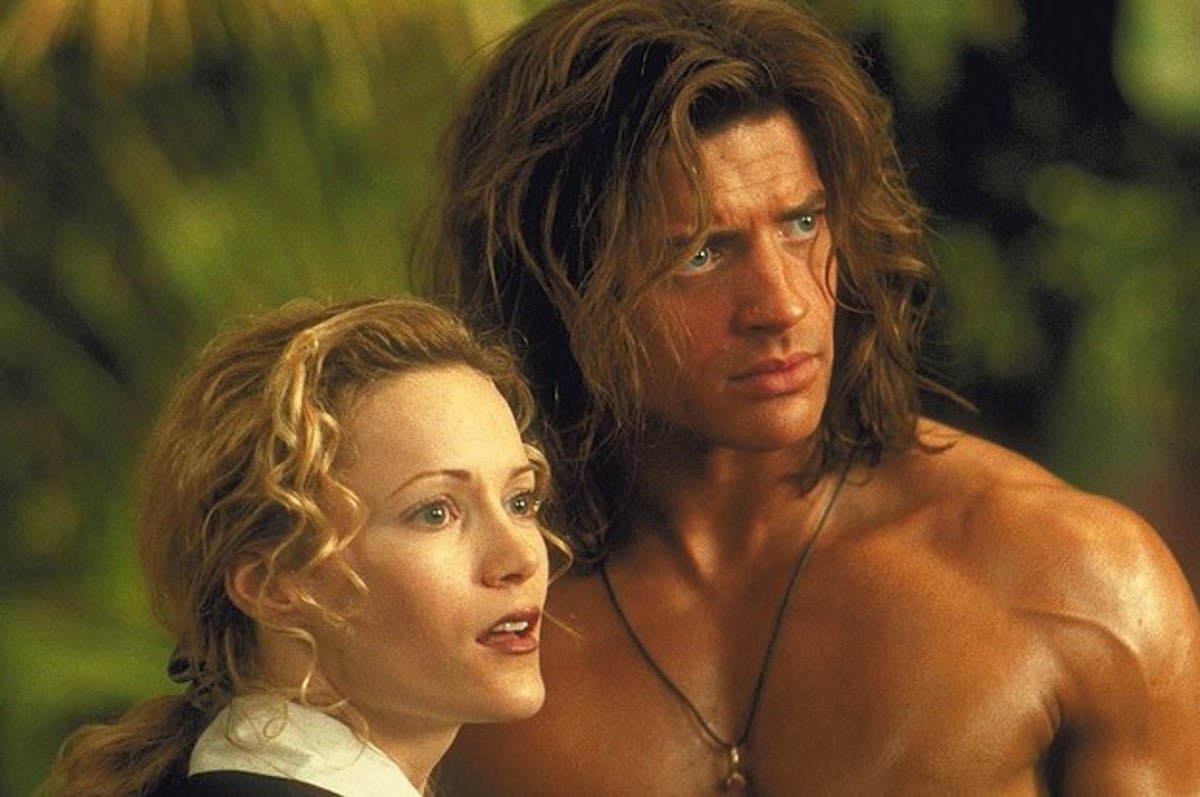 Leslie Mann And Brendan Fraser Had A George Of The Jungle Reunion And  It's Giving Me Life
