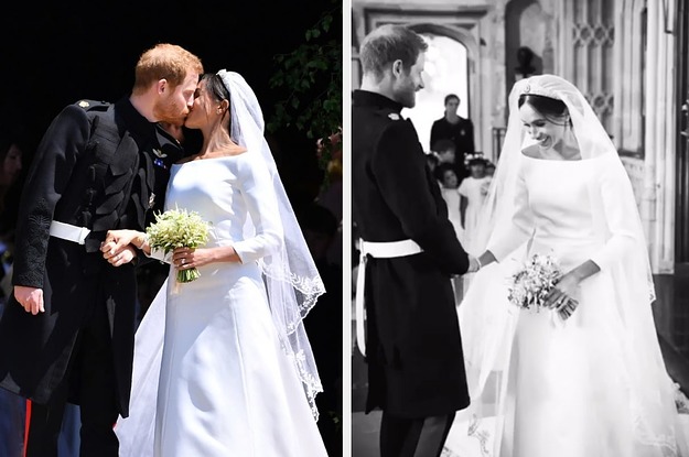 Harry And Meghan Shared Behind-The-Scenes Royal Wedding Photos For Their First Anniversary