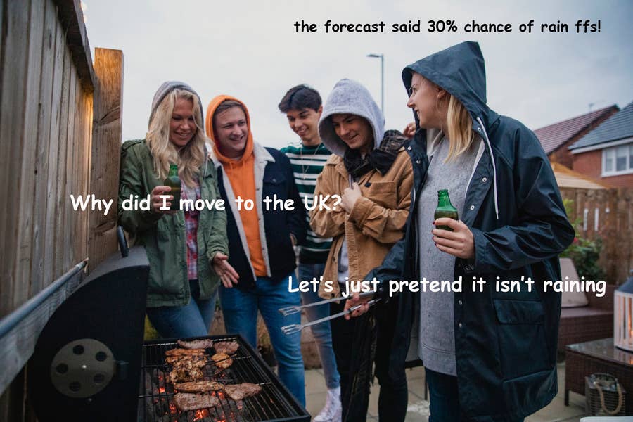 Things That Happen At British Bbqs