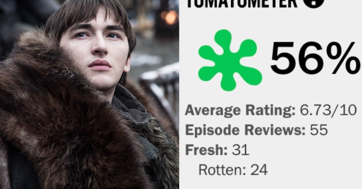 game of thrones season 8 episode 1 rotten tomatoes