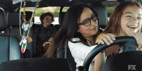 "We used to do this all the time! On the freeway, backroads, neighborhood, everywhere!"—xobrittanyxox