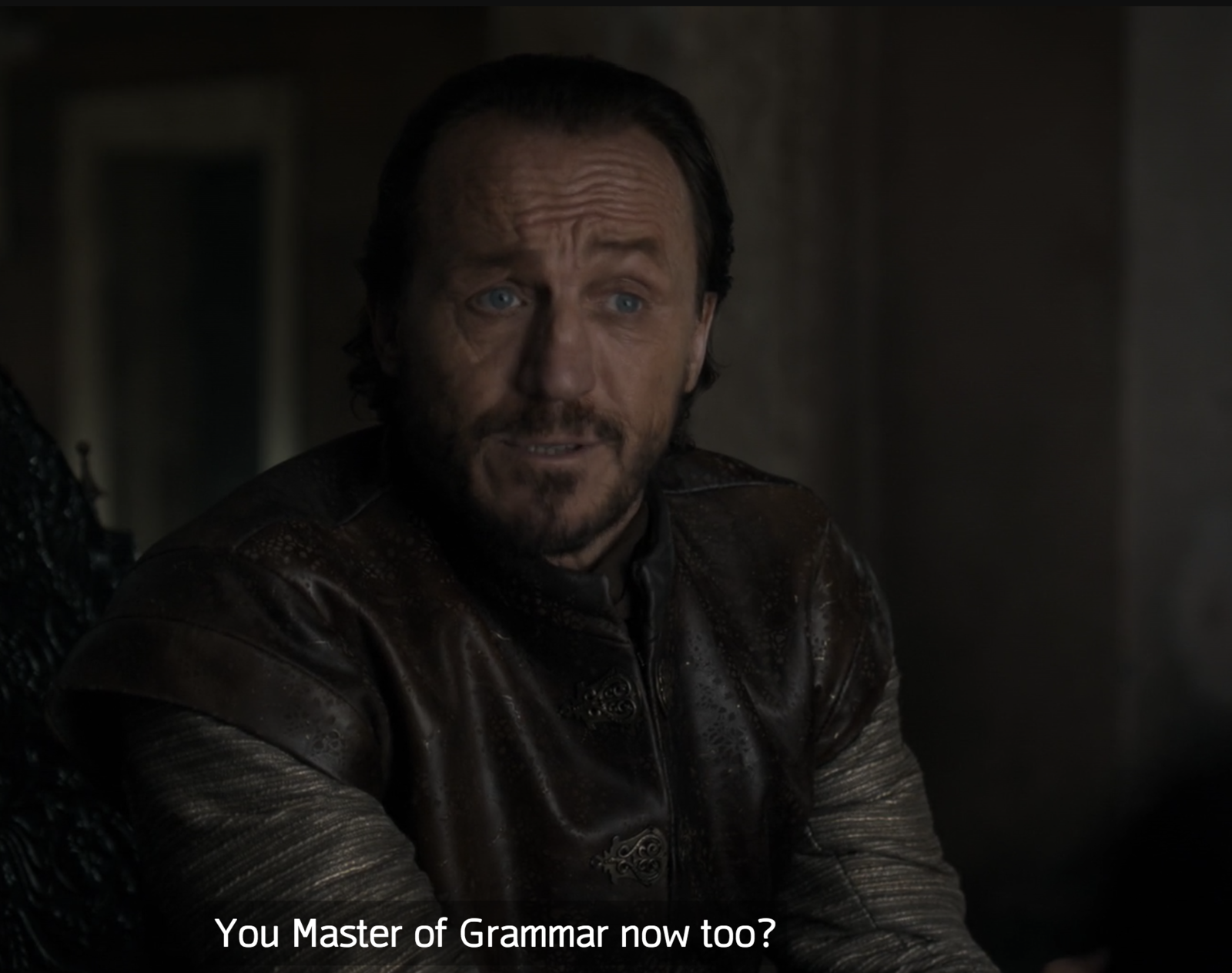 In The Game Of Thrones Finale Davos Had One Last Grammar Joke