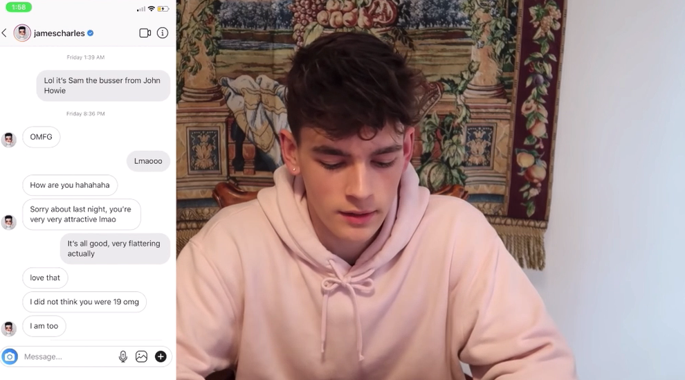 Here's What James Charles Had To Say After Being Accused Of Posting