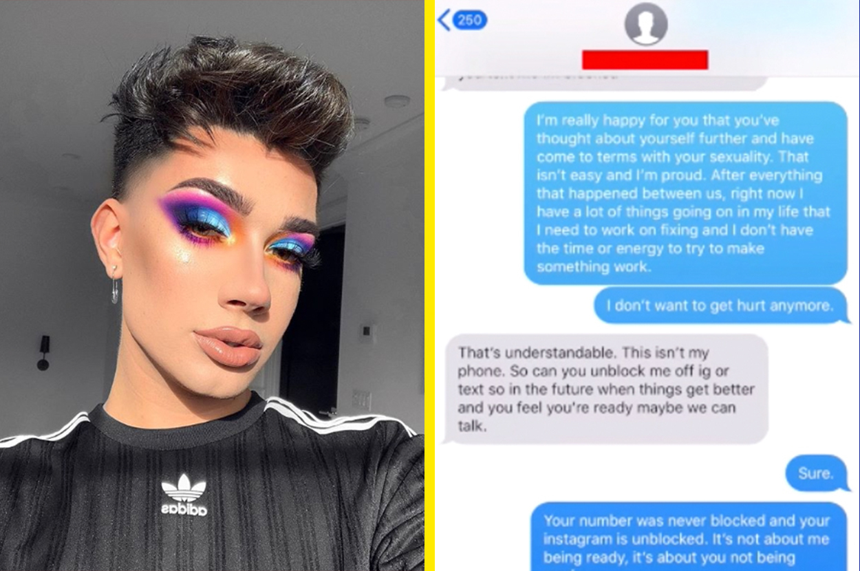 Here S What James Charles Had To Say After Being Accused Of Posting Photoshopped Text Messages