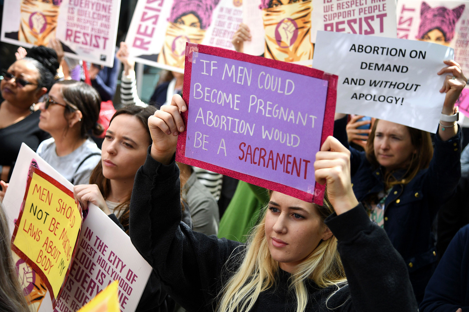 Powerful Photos Abortion Rights Activists Rally Across US