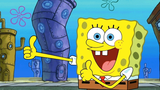 Beautiful Spongebob Creepy Smile Gif - cool wallpaper