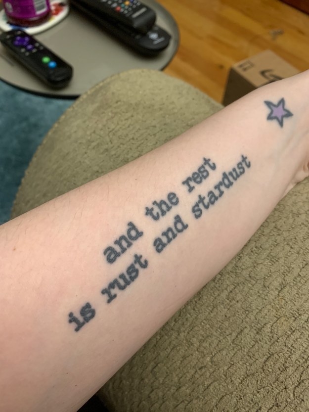 Just got my second Gaiman quote tattoo and I'm in love. : r/neilgaiman