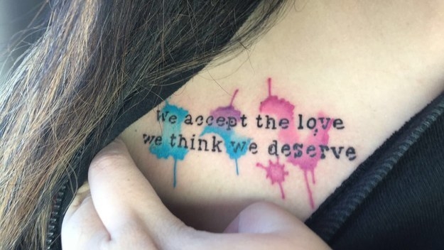 Said Id come back once my TVD tattoo was finished Im in love   rTheVampireDiaries