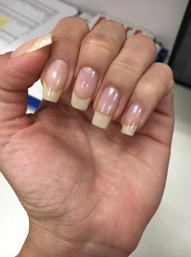 UNIQUEEN NAIL SALOON & ACADEMY - How Fast Do Fingernails Grow? . Your  fingernails grow at an average rate of 3.47 millimeters (mm) per month, or  about a tenth of a millimeter