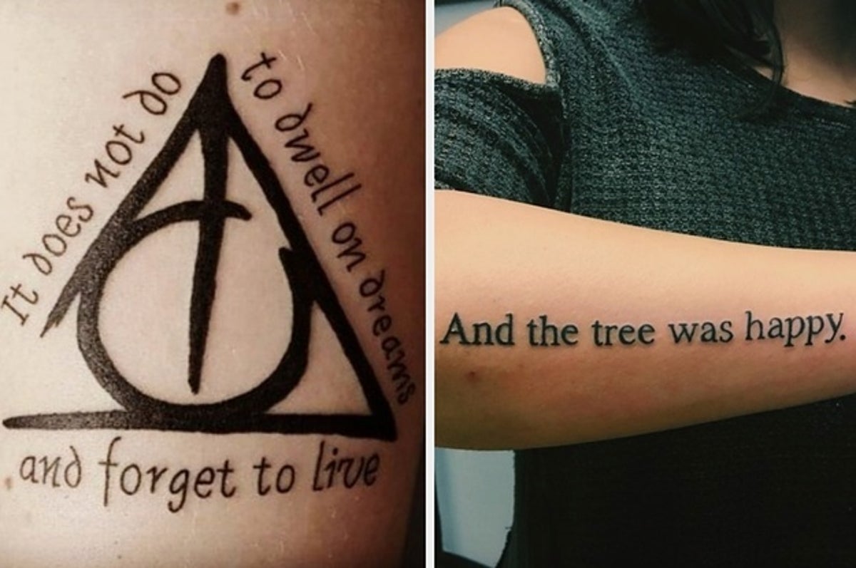 the giving tree tattoo quotes