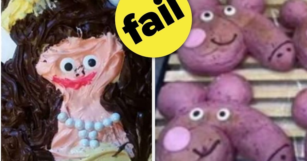 27 Funny Kids' Birthday Cake Fails