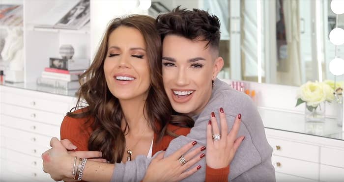 James Charles Was At Kylie Jenners Skincare Launch And People Were