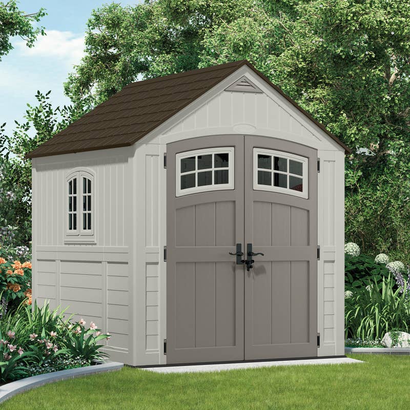 Promising review: "My handyman and his assistant put the shed together in three hours. It looks great and meets my expectations for a sturdy, durable, strong, non-wood shed." —suznutPrice: 9.99