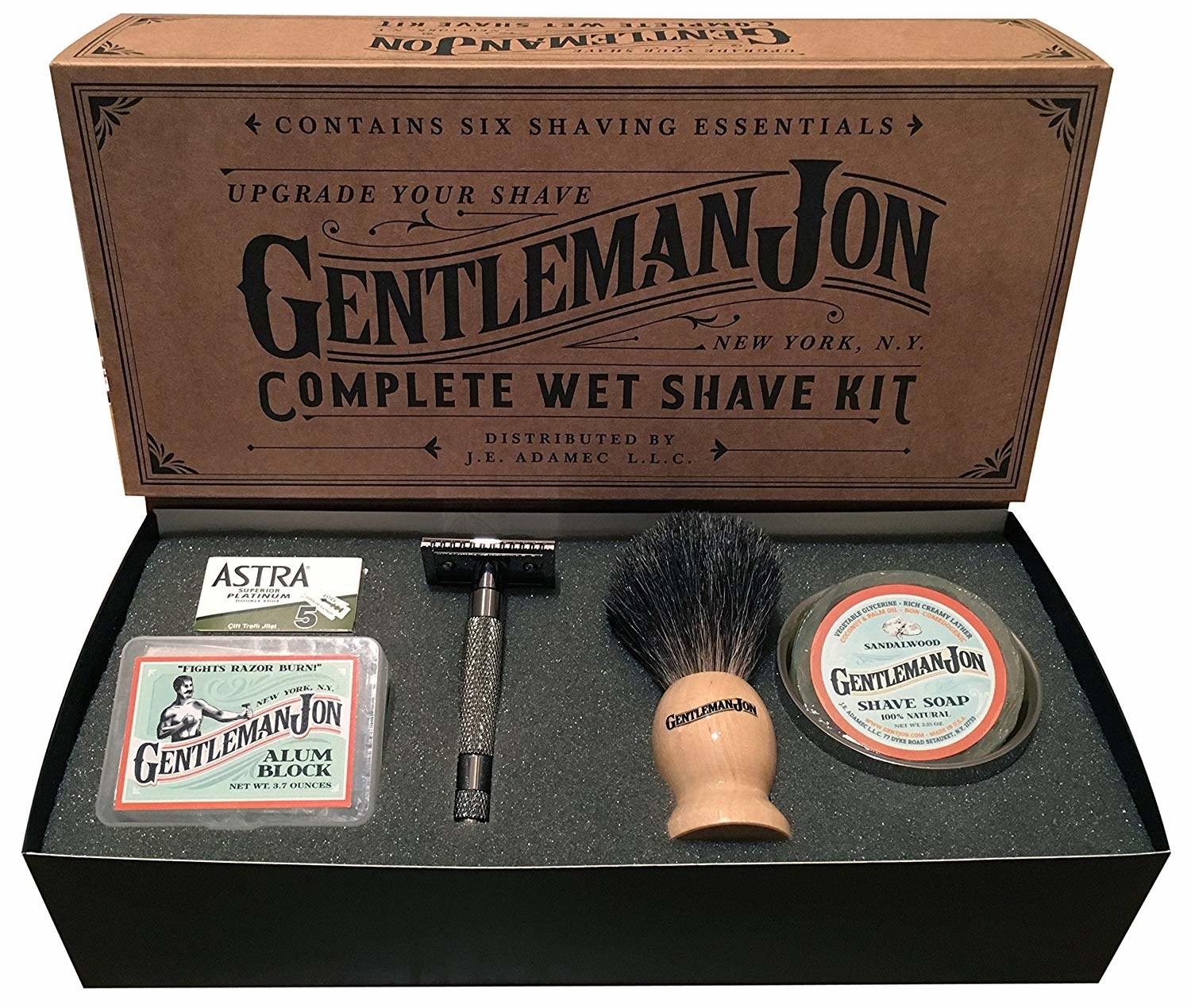 Gentleman&#x27;s Jon Complete Wet Shave Kit